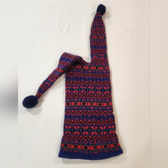 Vintage 90s Knit Jester Ski Hat ❄️ - Picture 8 of 11